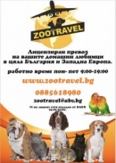 Транспорт на домашни любимци в страната и чужбина Zootravel