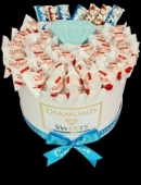 Diamond Sweets Gift Shop - Луксозни кутии с цветя и бонбони за подарък