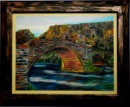 Продавам есенна картина-ОРИГИНАЛ - Старият мост - от Т. Сент