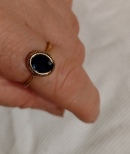 Античен пръстен с аметист
