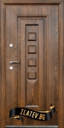 Входна метална врата с вграден праг 802-7