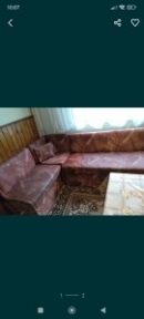 Ъглов диван с функция за сън