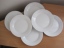 6 броя порцеланови чинии, бели