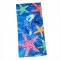 2868 Плажна кърпа Делфин с морски звезди, 150x70 cm