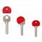 3596 Цветни капачета за ключове оцветител шапка за ключ, 4 броя