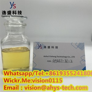 Factory price high purity CAS 49851-31-2 2-Bromo-1-phenyl-1-pentanone